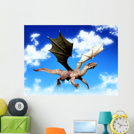 Dragon Flying Out Wall Mural