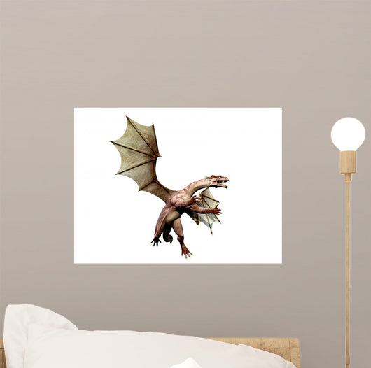 Battle Ready Dragon Wall Decal