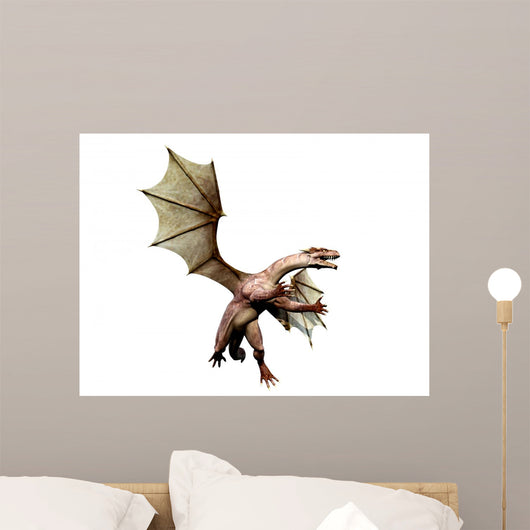 Battle Ready Dragon Wall Decal
