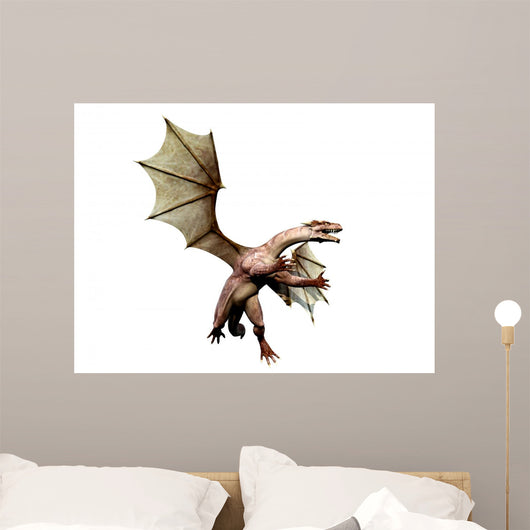 Battle Ready Dragon Wall Decal