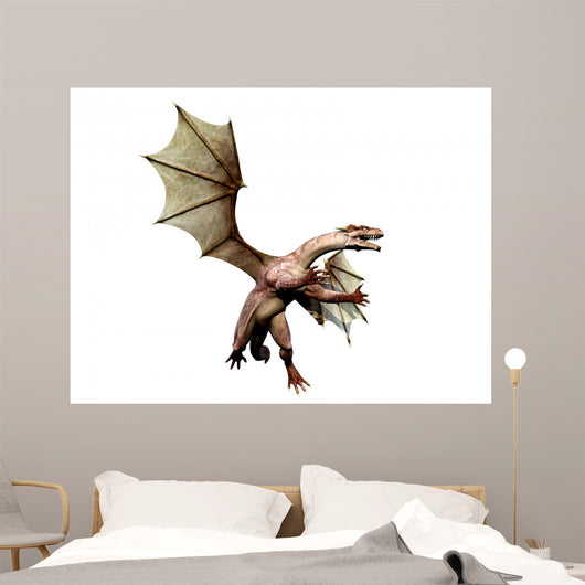 Battle Ready Dragon Wall Decal