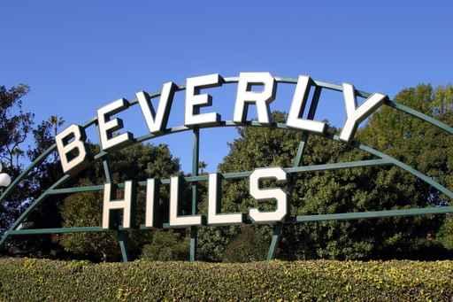 Beverly Hills Sign Wall Decal