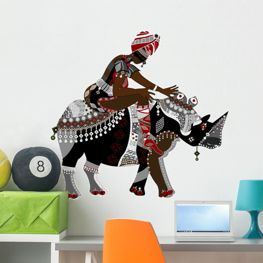 african traditions Wall Decal