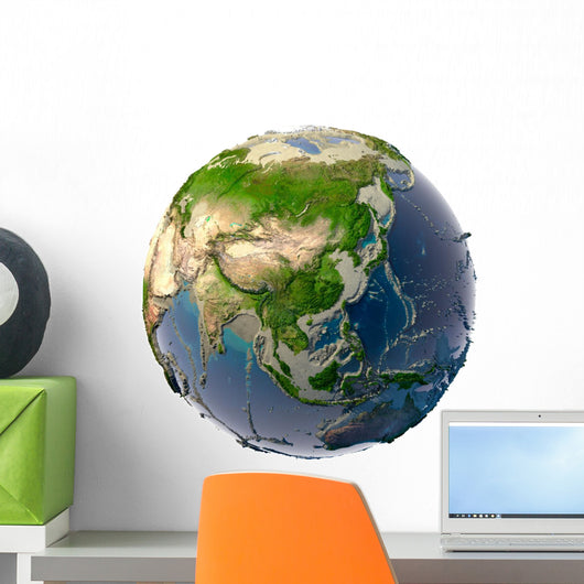 Ecological Catastrophe Earth Wall Decal