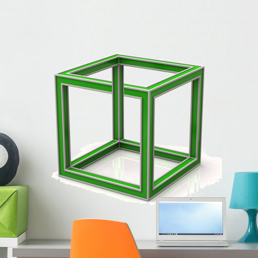 Optical illusion Wall Decal