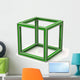 Optical illusion Wall Decal