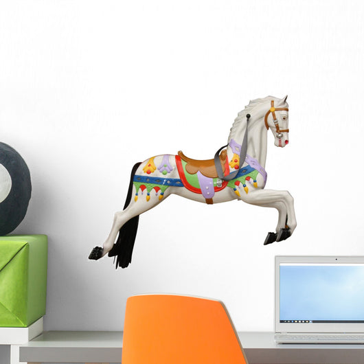 Wooden Carousel Horse