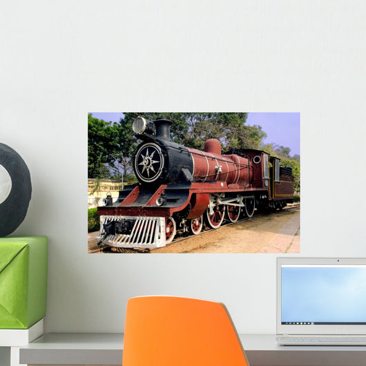 India Old Steam Train