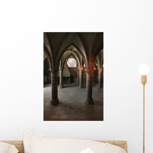 Gothic Indoors Architecture Wall Mural