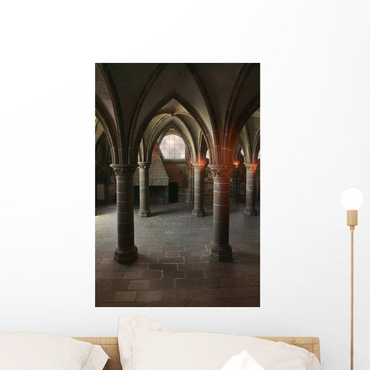 Gothic Indoors Architecture Wall Mural
