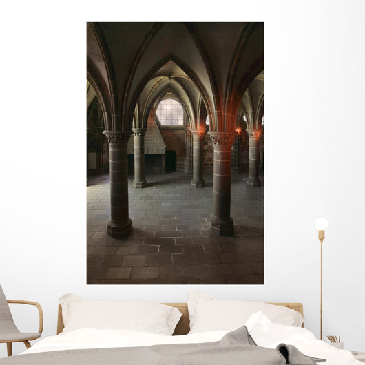 Gothic Indoors Architecture Wall Mural