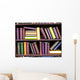 Antique Books on Bookshelf Wall Mural