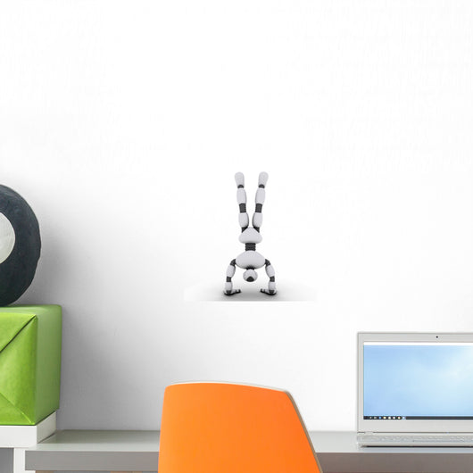 Roboguy - Handstand Wall Decal