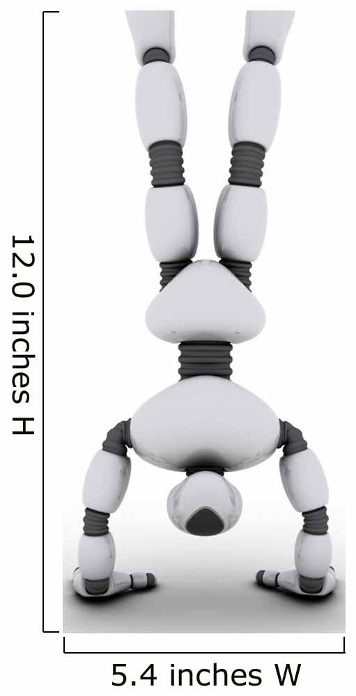 Roboguy - Handstand Wall Decal