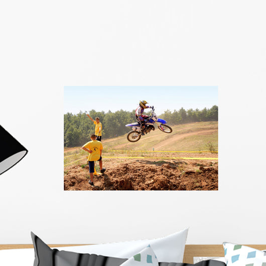 Jump Motocross Wall Mural