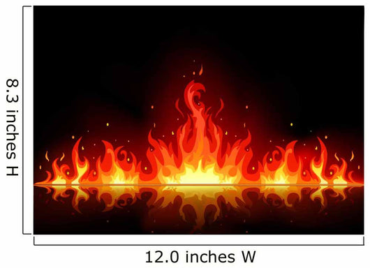 Reflection Fire Flame