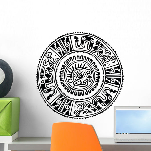 American Culture Pattern Editable Vector Illustration Wall Decal