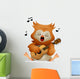 Owl Guitar Wall Decal