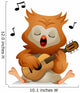 Owl Guitar Wall Decal