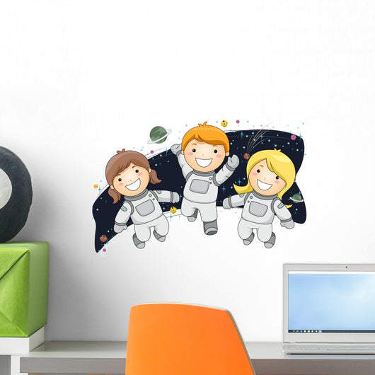 Astronaut Kids Wall Decal