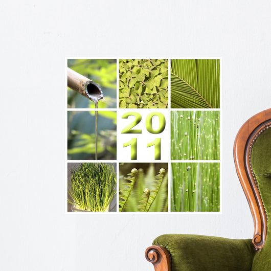 2011 green nature mount Wall Mural