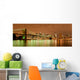Manhattan and Brooklyn Bridge Wall Mural