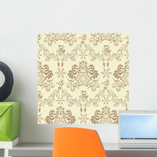 Abstract Seamless Floral Pattern