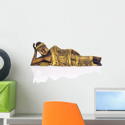 Teak Wood Lying Buddha