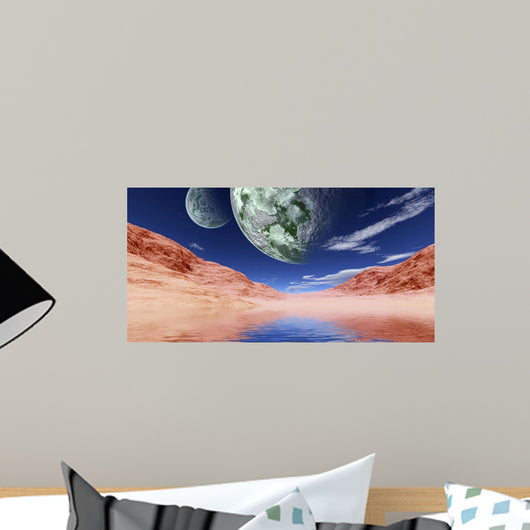 Colorful Space Landscape