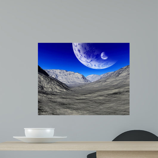 Colorful Space Landscape