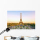 Eiffel Tower at Sunset in Paris Wall Mural