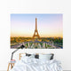 Eiffel Tower at Sunset in Paris Wall Mural