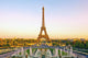 Eiffel Tower at Sunset in Paris Wall Mural