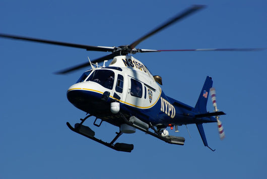 police chopper Wall Mural