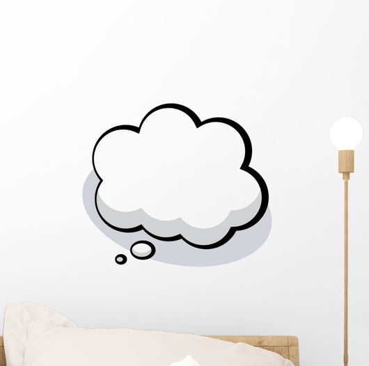 Vector Cartoon Thought Bubble! Wall Decal