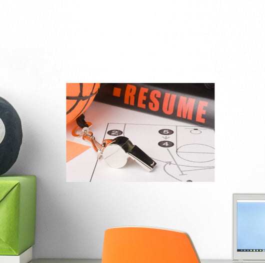 Experienced Basketball Coach Wall Mural