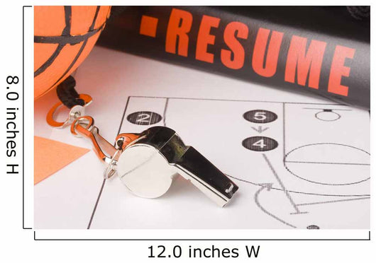Experienced Basketball Coach Wall Mural