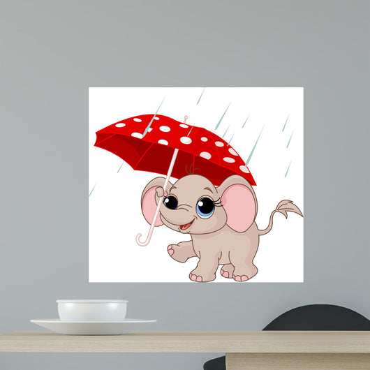 Cute Baby Elephant under