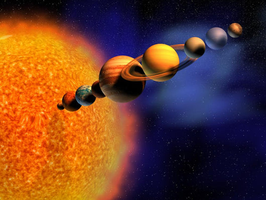 Solar System Wall Mural