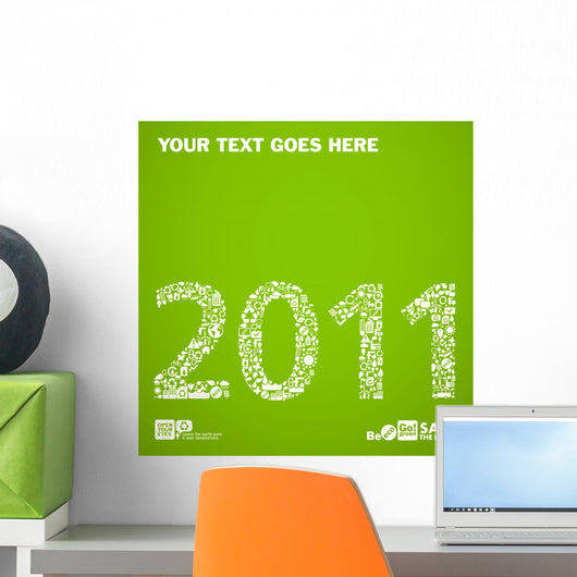 2011 Made from Ecology Wall Decal