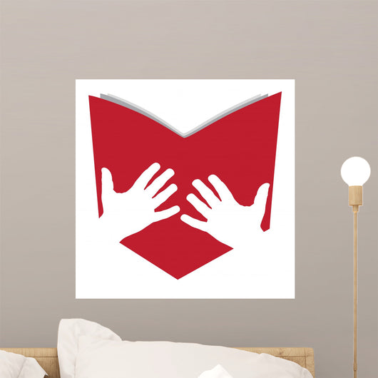 Logo book Wall Decal