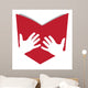 Logo book Wall Decal