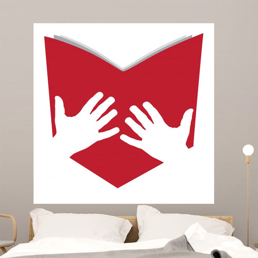 Logo book Wall Decal