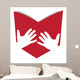Logo book Wall Decal