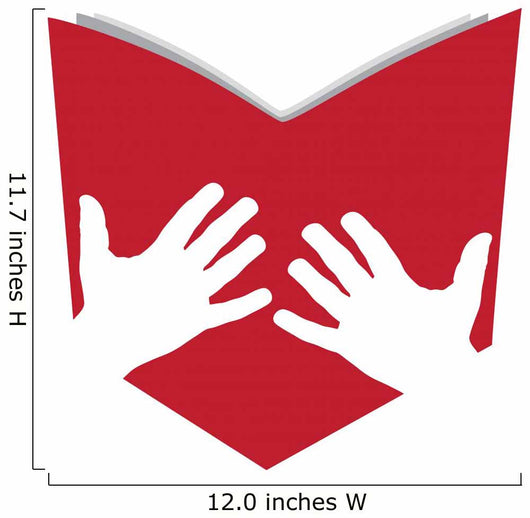 Logo book Wall Decal
