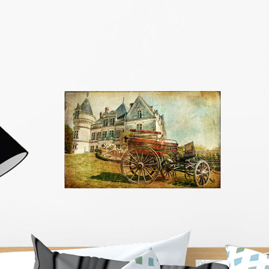 Medieval French Castle Wall Mural