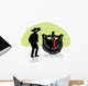 Mexican Folkloric Dance Couple Wall Decal