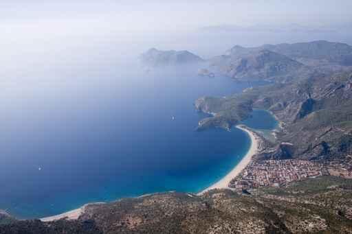 Paragliding Oludeniz Turkey Wall Decal Design 2