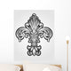 Elegant Fleur De Lis Wall Decal