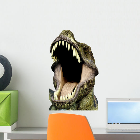 Tyrannosaurus Green Big One Wall Decal